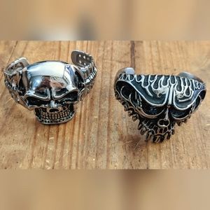 Stainless Steel Skull Bracelets